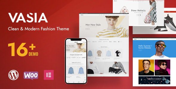 Vasia 1.0.2 – Multipurpose eCommerce WordPress Theme