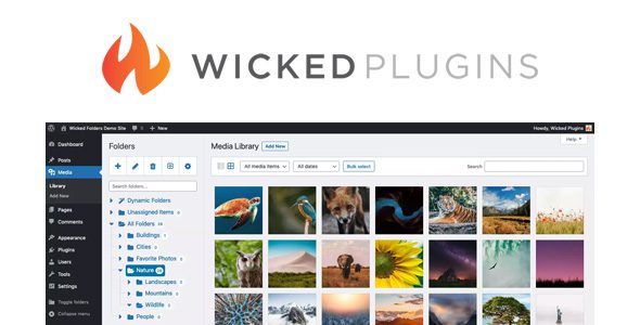 Wicked Folders Pro 4.1.1 – Folder Plugin for WordPress