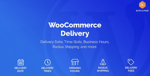 WooCommerce Delivery 1.2.9 – Delivery Date & Time Slots