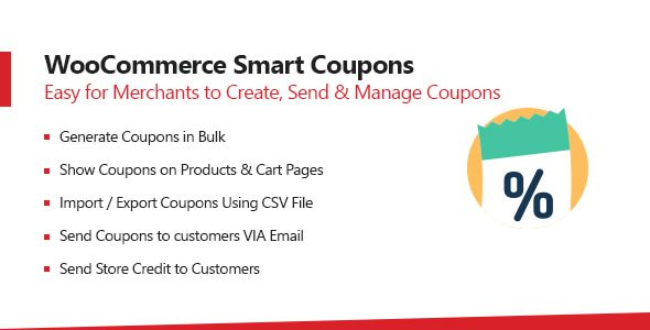 Woocommerce Smart Coupons 2.1.0 – Extended Coupon Generator