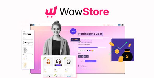 WowStore Pro 2.1.7 – Gutenberg WooCommerce Store Builder