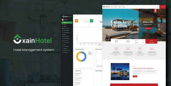 Xain 2.5.0 – Hotel Management System with Website
