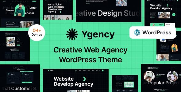 Ygency 1.0.3 – Web Design Agency WordPress Theme