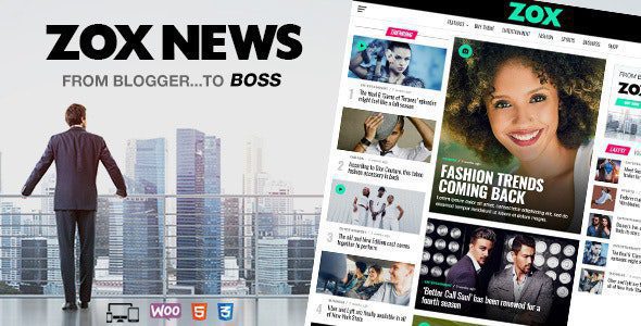 Zox News 3.17.1 – Professional WordPress News & Magazine Theme